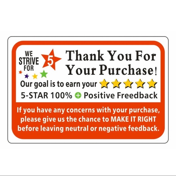 250 Roll Thank You Stickers 2 x 3 - Picture 2 of 4